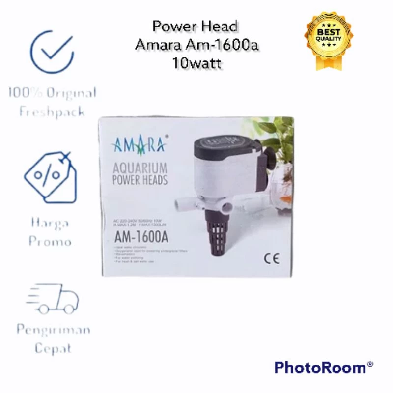 AMARA AM SERIES AM 1200 1600 1800 2600 3900A POWER HEAD POMPA CELUP AQUARIUM